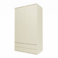 Selection Kleding III Kledingkast met Open Deur 150-Vanille