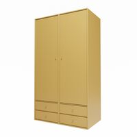 Selection Attire IIII Wardrobe With Open Door 157-Cumin