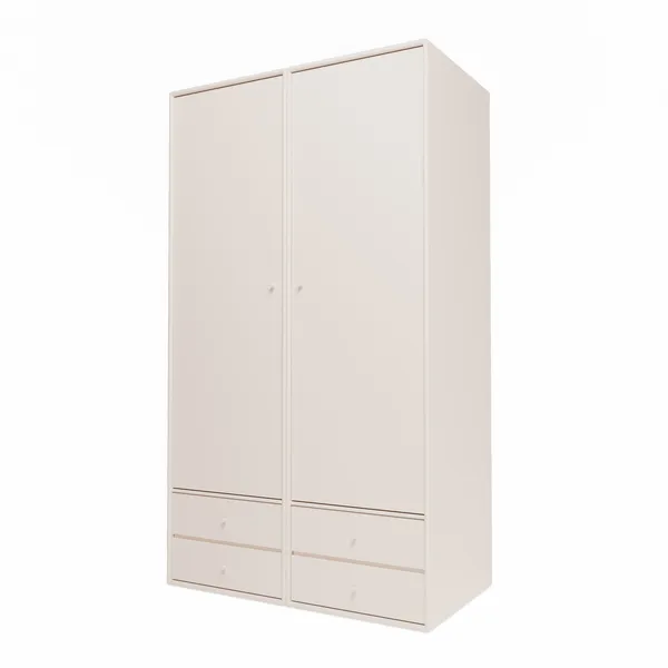Selection Kleding III Kledingkast met Kledingrek 158-Oat