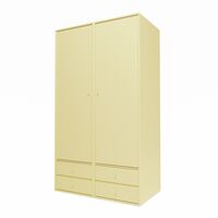 Selection Attire IIII Kleiderschrank mit Kleiderstange 159-Kamille