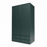 Selection Kledingkast IIII met Kledingrek 163-BlackJade