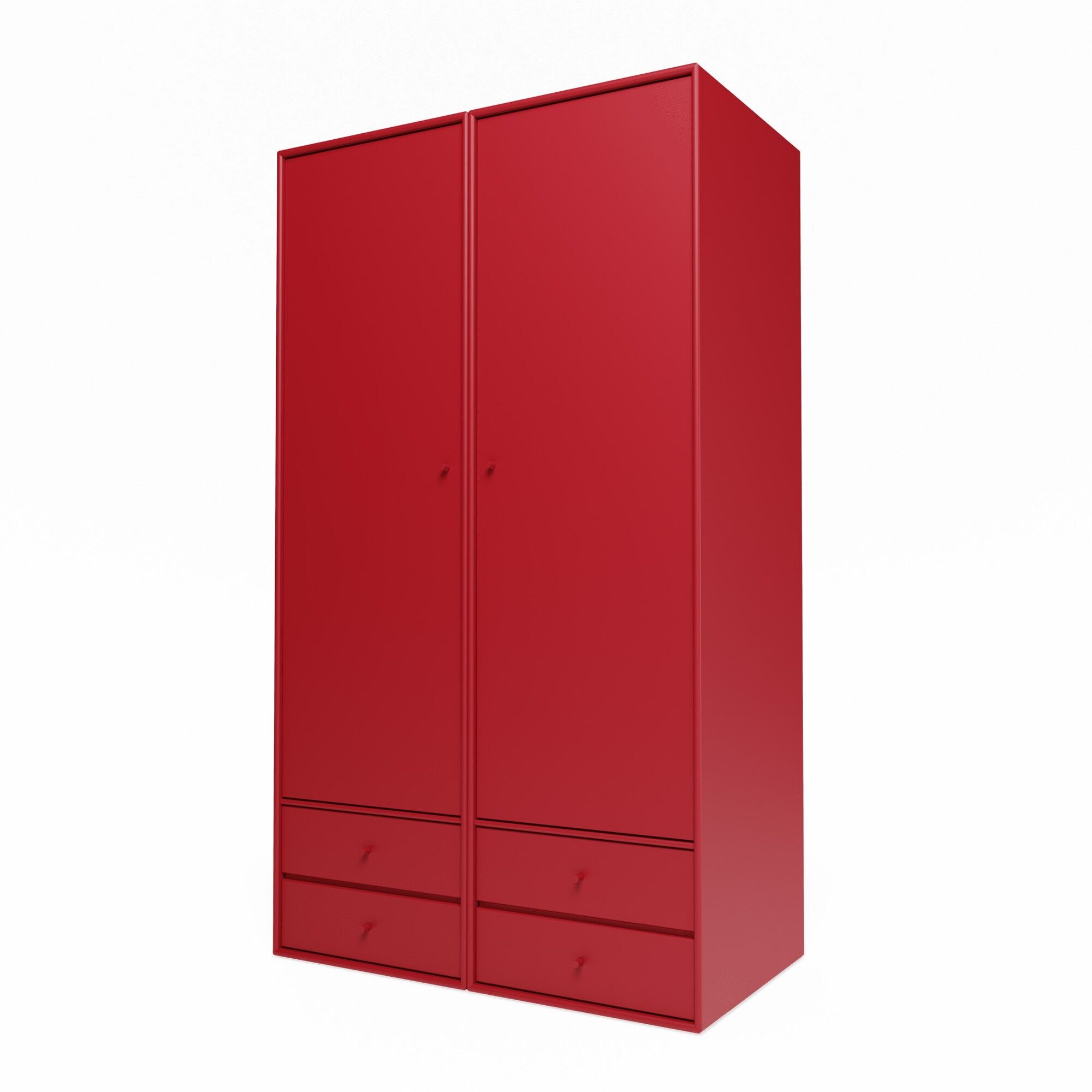 Selection Attire IIII Garderobeskab Med Opng 165-Beetroot
