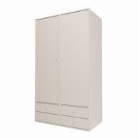Selection Kleiderschrank III mit Kleiderstange 168-Clay
