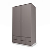 Selection Kleiderschrank III mit Offener Tür, 35-Kaffee
