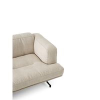 Divano A 3 Posti Inland AV23 Clay 0011/Nero Nero