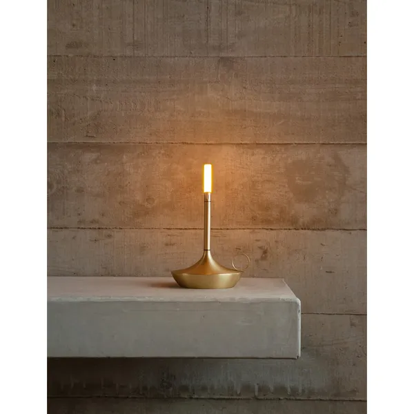 Wick PRO S Tragbare Lampe Messing