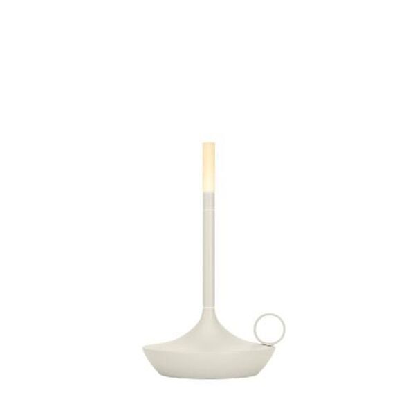 Lampada Portatile Wick PRO S, Colore Grigio Nebbia.