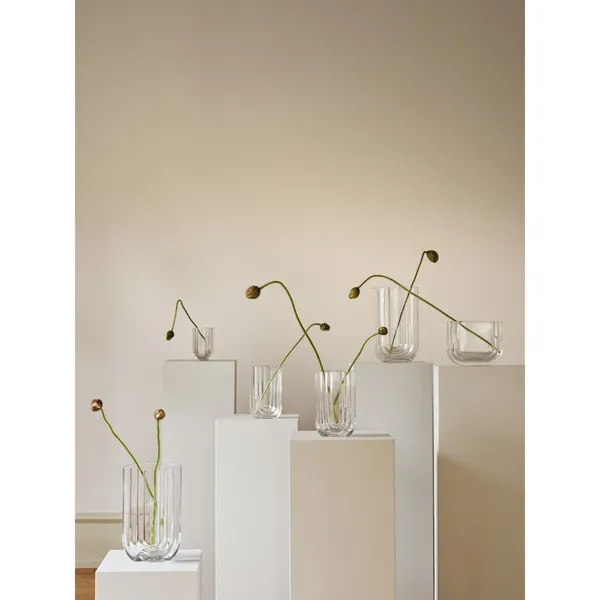 VIMA Vase Groß Klar