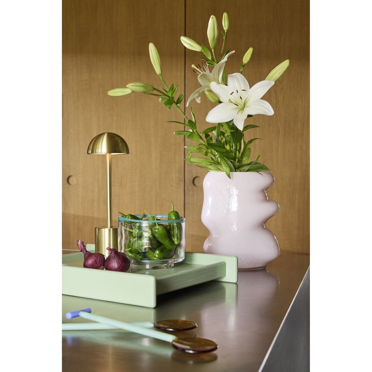 Less Tray Green