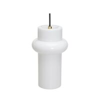 Pilule Up Pendant Shiny White
