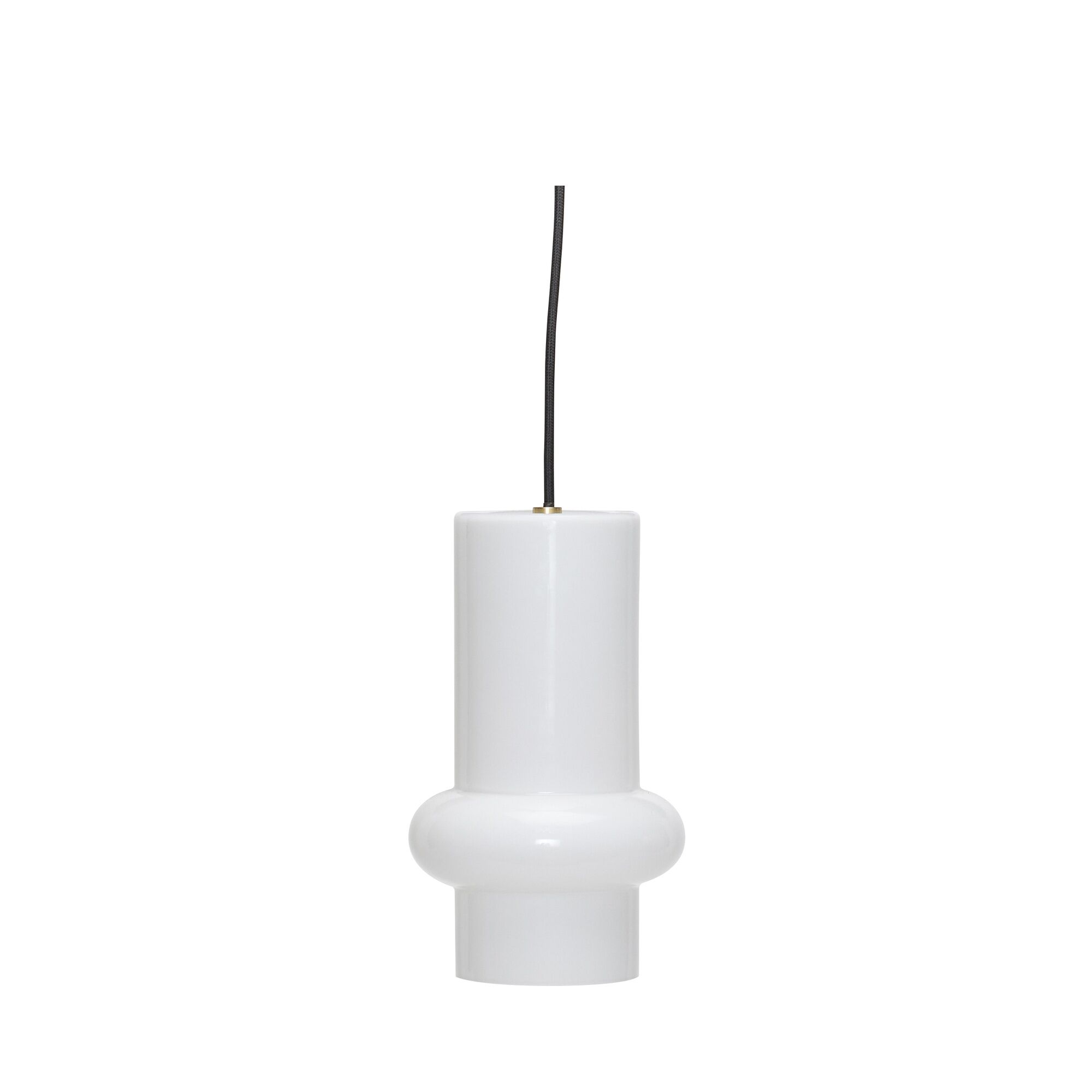 Pilule Down Pendel Shiny White