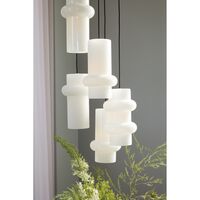 Pilule Up Pendant Matt White