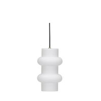 Pilule Double Pendant Matt White