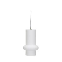Pilule Down Hanglamp Mat Wit