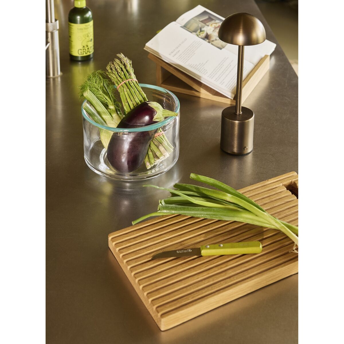 Tarten Portable Lamp Burnt Brass