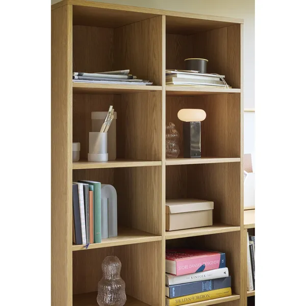 Low Portable Lamp Brown