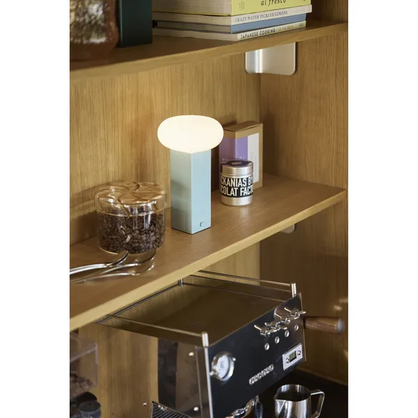 Low Portable Lamp Blue