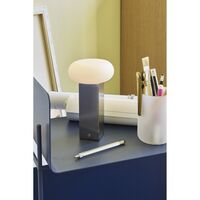 Low Portable Lamp Nickel