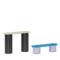 Modu Candle Holder Set of 2 Blue/ Brown/ Green/ Purple