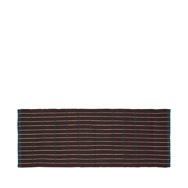 Cottage Carpet 80x200 Brown/ Dark Green