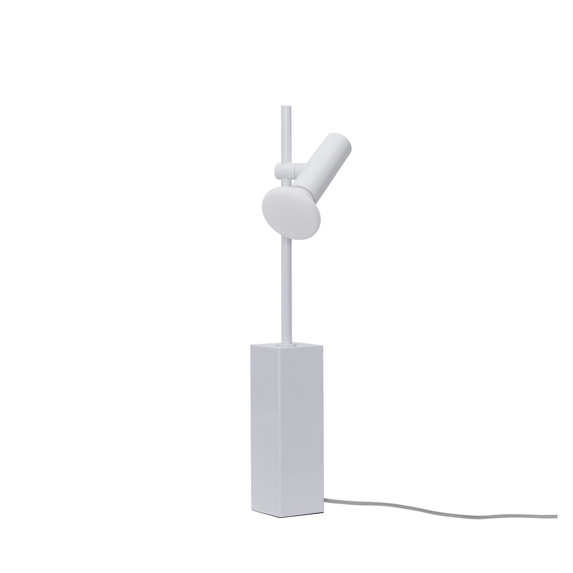 Sett Bordlampe Lysegrå