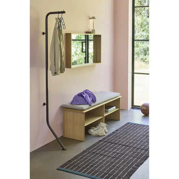Bend Clothes Rack Brown