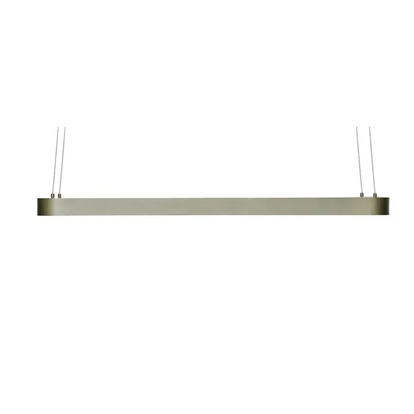 Tube Pendant Small Metallic Dark Green