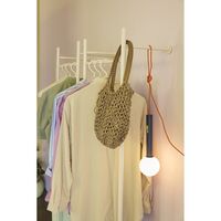 Nobly Clothes Rack Light Gray