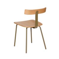 Hock Dining Chair Green/Natural