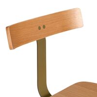 Hock Dining Chair Green/Natural