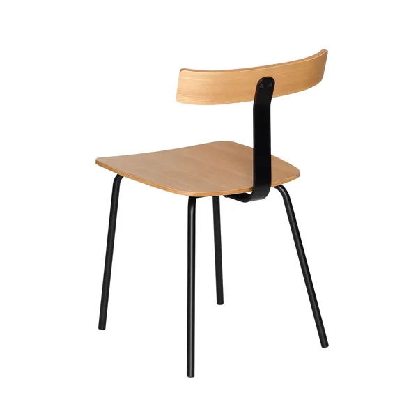 Hock Dining Chair Black/Natural