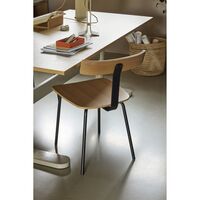 Hock Dining Chair Black/Natural
