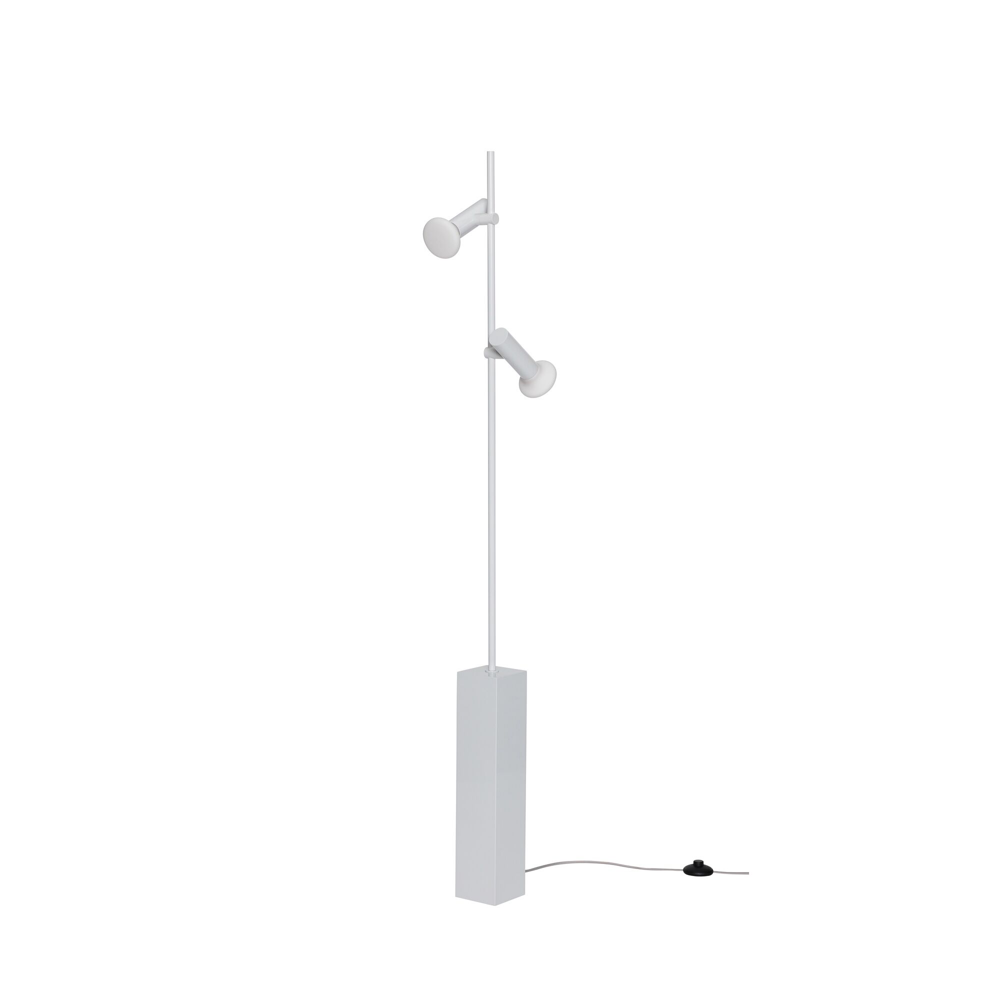 Set Golvlampa Ljusgr&aring;
