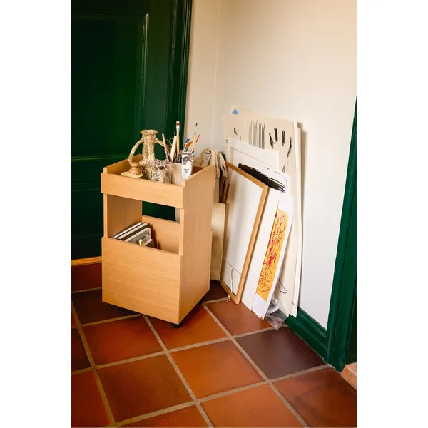 Forma Rolling Table Natual