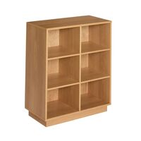 Disco Bookcase Small Natural