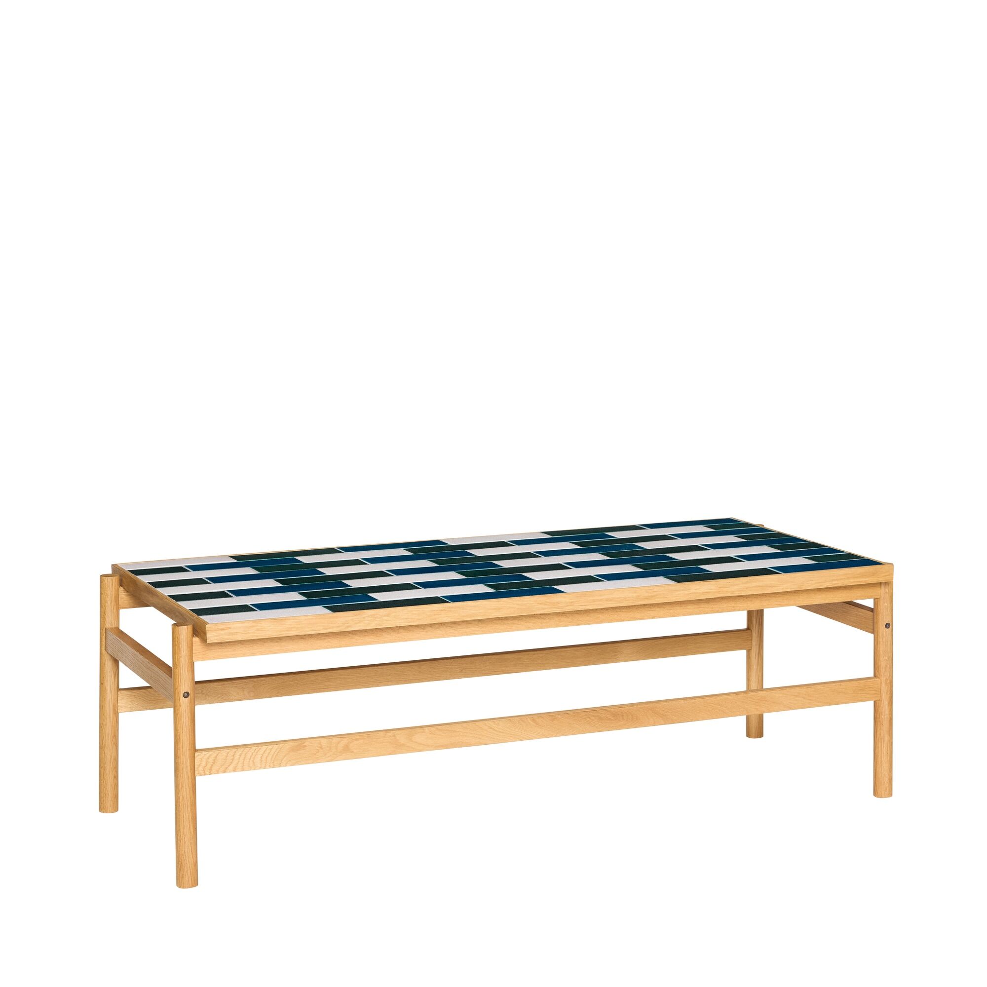 Motif Sofabord Sort/Natural/Hvid