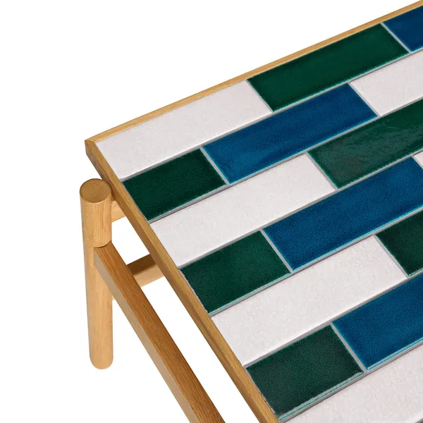 Motif Coffee Table Black/Natural/ White