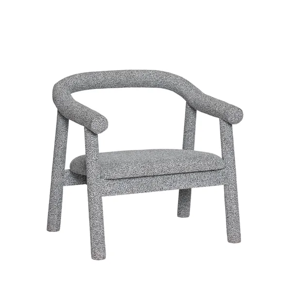 Ouli Armchair Light Grey Melange