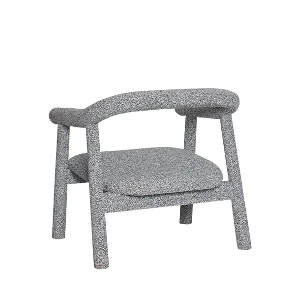 Ouli Armchair Light Grey Melange