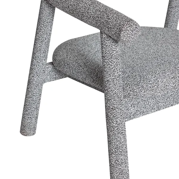 Ouli Armchair Light Grey Melange