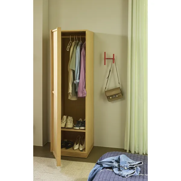 Kura Wardrobe Small Natural