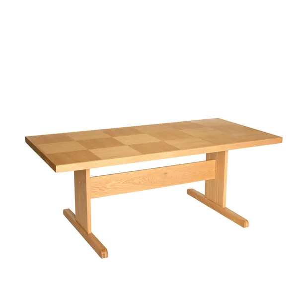 Chess Dining Table L195 Natural