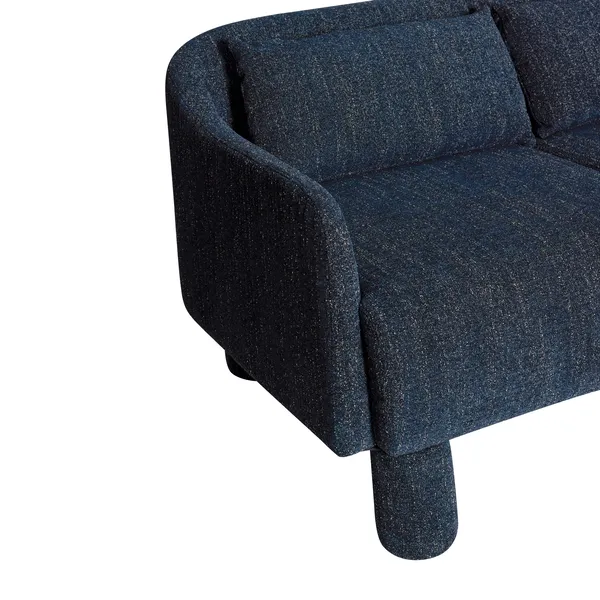 Elegance Sofa Dark Blue