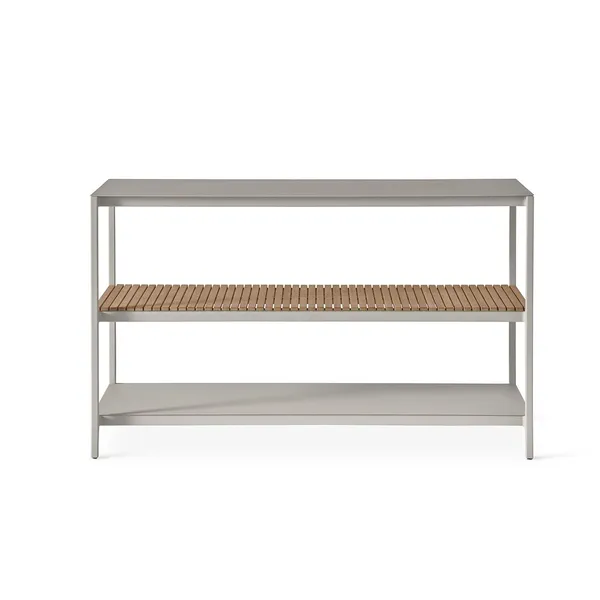 741 Open-Air Kitchen Module Large Aluminum/Teak