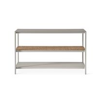 741 Open-Air Kitchen Module Large Aluminum/Teak