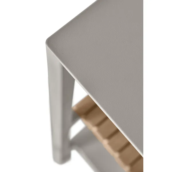 742 Open-Air Kitchen Module Large With Sink Aluminum/Teak