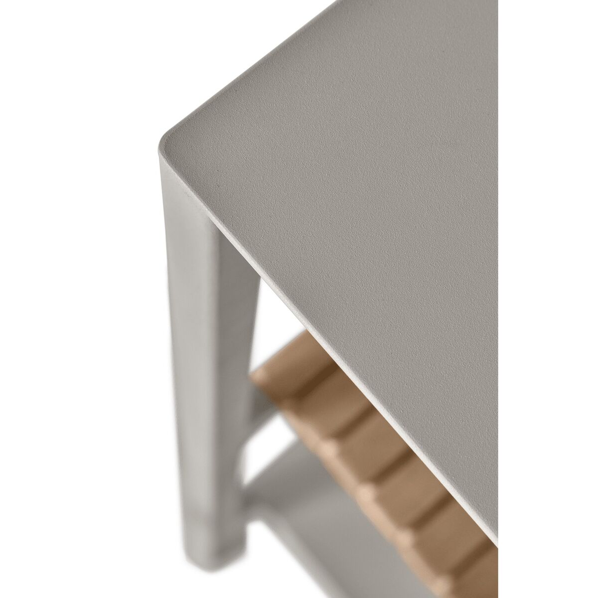 742 Open-Air Kitchen Module Large With Sink Aluminum/Teak
