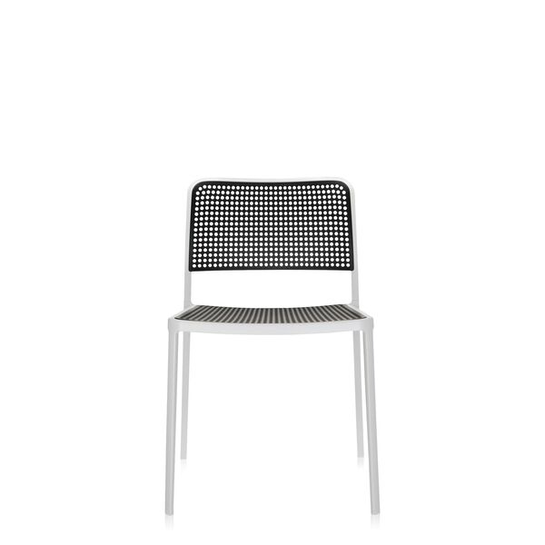 AUDREY Dining Chair White/ Black