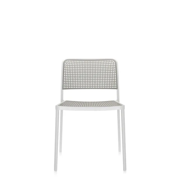 AUDREY Dining Chair White/ Light Gray