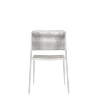AUDREY Dining Chair White/ Light Gray